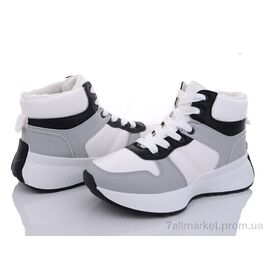 Черевики жіночі стильні Зима XM17-86 (8 пар р.36-41) "Obuvok" недорого оптом від прямого постачальника