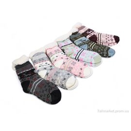Жіночі шкарпетки Зима 24527 mix (12 шт. р.сітка36-41) "M&L  Alex13" недорого оптом від прямого постачальника
