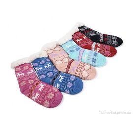 Жіночі шкарпетки Зима 24528 mix (12 шт. р.сітка36-41) "M&L  Alex13" недорого оптом від прямого постачальника