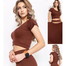 Топ жіночий 253 brown р.S-XL "Relaxwear" недорого оптом від прямого постачальника
