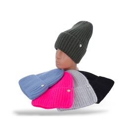 Фотография Шапка зимняя женская SA6685 mix р.54-58 "Red Hat" недорого оптом от прямого поставщика