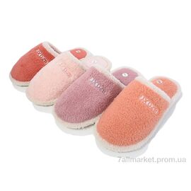 Фотография Тапки женские для дома Весна/осень XRY29 mix (12 пар р.36-41) "Lion-Lu" недорого оптом от прямого поставщика
