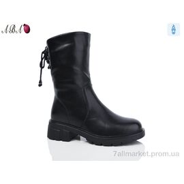 Чоботи жіночі зручні Зима A2630 (8 пар р.36-41) "Aba" недорого оптом від прямого постачальника