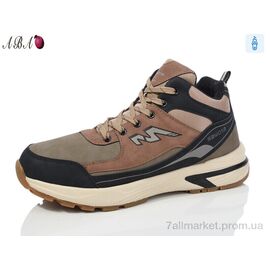 Черевики чоловічі стильні Зима 9ABA38-3 (8 пар р.41-46) "Aba" недорого оптом від прямого постачальника