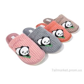 Тапки жіночі для будинку Весна/осінь XF17 mix (12 пар р.36-41) "Soylu" недорого оптом від прямого постачальника