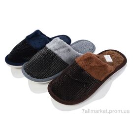 Фотография Тапки детские домашние Весна/осень S60 mix (12 пар р.36-41) "Toptop.ua" недорого оптом от прямого поставщика