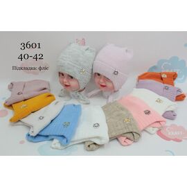 Шапка дитяча зимова унісекс 3601 mix р.40-42 "Red Hat" недорого оптом від прямого постачальника