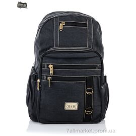 Чоловічий рюкзак 3130 black 50*33*18 см, "Superbag" недорого оптом від прямого постачальника