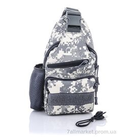 Сумка чоловіча 6019 grey 31*16*8 см, "Superbag" недорого оптом від прямого постачальника