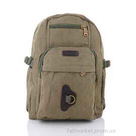 Рюкзак жіночий 6106 khaki 45*34*17 см, "Superbag" недорого оптом від прямого постачальника