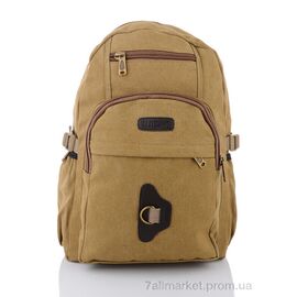 Рюкзак жіночий 6106 beige 45*34*17 см, "Superbag" недорого оптом від прямого постачальника