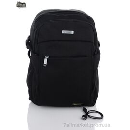 Чоловічий рюкзак 1150 black 45*29*19 см, "Superbag" недорого оптом від прямого постачальника