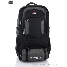 Рюкзак жіночий 910 black-grey 66*40*25 см, "Superbag" недорого оптом від прямого постачальника