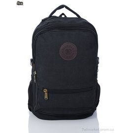Чоловічий рюкзак 6121 black 50*32*17 см, "Superbag" недорого оптом від прямого постачальника