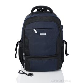 Фотография Рюкзак женский 1218 blue 50*32*15 см, "Superbag" недорого оптом от прямого поставщика