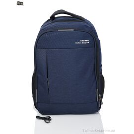 Рюкзак жіночий 8900 blue 47*28*15 см, "Superbag" недорого оптом від прямого постачальника