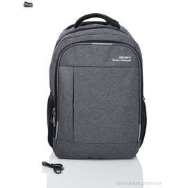 Рюкзак жіночий 8900 grey 47*28*15 см, "Superbag" недорого оптом від прямого постачальника