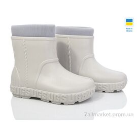 Чоботи жіночі зручні Весна/осінь 662MG св.сірий (6 пар р.37-41) "DeMur" недорого оптом від прямого постачальника