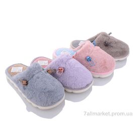 Фотография Тапки женские для дома Весна/осень AM26 mix (12 пар р.36-41) "Deshman" недорого оптом от прямого поставщика