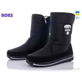 Чоботи жіночі зручні Зима Progress 3117 (6 пар р.37-41) "Roks" недорого оптом від прямого постачальника