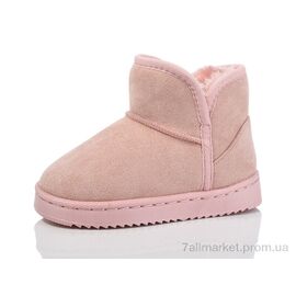 Уггі дитячі утеплені Зима B301 pink (12 пар р.25-30) "Ok Shoes" недорого оптом від прямого постачальника