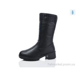 Чоботи жіночі зручні Зима 509 (8 пар р.36-41) "Ok Shoes" недорого оптом від прямого постачальника