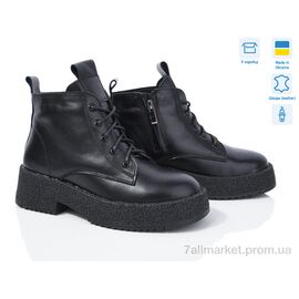 Фотография Ботинки женские стильные зима 246-12 ч.ш. (8 пар р.36-41) "Fat Fox-Tamei" недорого оптом от прямого поставщика