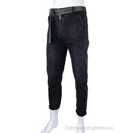Джинси чоловічі Весна/осінь 2237 black (8 шт. р.сітка29-38) "Baron" недорого оптом від прямого постачальника