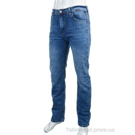 Джинси чоловічі Весна/осінь B5511 blue (8 шт. р.сітка34-38) "Baron" недорого оптом від прямого постачальника