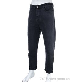 Джинси чоловічі Весна/осінь 8970 black (8 шт. р.сітка28-36) "Baron" недорого оптом від прямого постачальника