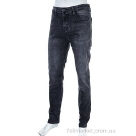 Джинси чоловічі Весна/осінь 8736 d.grey (8 шт. р.сітка32-38) "Baron" недорого оптом від прямого постачальника