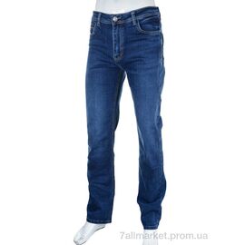 Джинси чоловічі Весна/осінь BR9206 blue (8 шт. р.сітка32-36) "Baron" недорого оптом від прямого постачальника