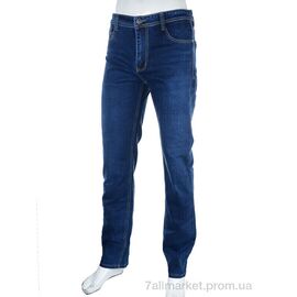 Джинси чоловічі Весна/осінь BK9225 blue (8 шт. р.сітка30-38) "Baron" недорого оптом від прямого постачальника