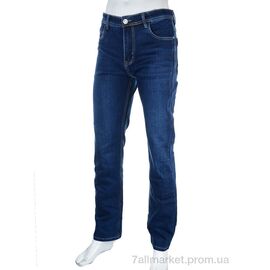 Джинси чоловічі Весна/осінь BR9222 blue (8 шт. р.сітка32-38) "Baron" недорого оптом від прямого постачальника
