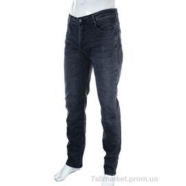 Джинси чоловічі Весна/осінь 8732 d.grey (8 шт. р.сітка32-38) "Baron" недорого оптом від прямого постачальника