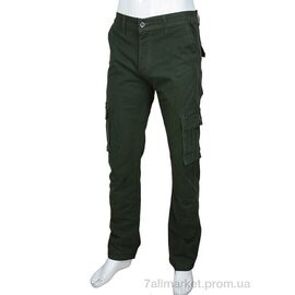 Джинси чоловічі Весна/осінь 8399-4 green (8 шт. р.сітка32-42) "Baron" недорого оптом від прямого постачальника