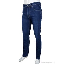 Джинси чоловічі Зима FBR9280 blue (8 шт. р.сітка29-38) "Baron" недорого оптом від прямого постачальника