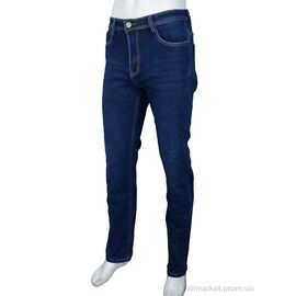 Джинси чоловічі Зима FBR9285 blue (8 шт. р.сітка30-38) "Baron" недорого оптом від прямого постачальника
