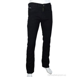 Джинси чоловічі Зима FBR9290 black (8 шт. р.сітка32-38) "Baron" недорого оптом від прямого постачальника