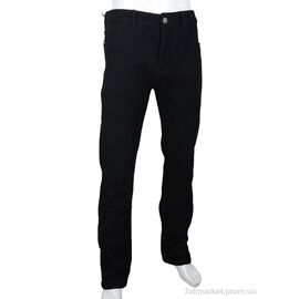Джинси чоловічі Зима FBR9291 black (8 шт. р.сітка32-42) "Baron" недорого оптом від прямого постачальника
