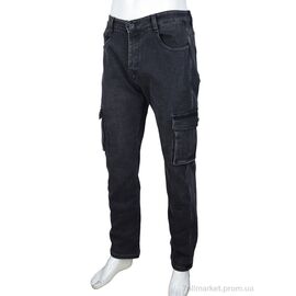 Джинси чоловічі Зима F602 grey (8 шт. р.сітка30-38) "Baron" недорого оптом від прямого постачальника