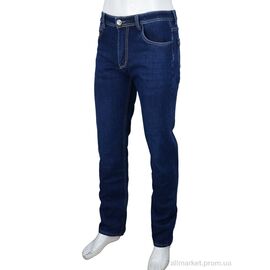 Джинси чоловічі Зима FBR9294 blue (8 шт. р.сітка31-38) "Baron" недорого оптом від прямого постачальника