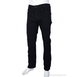 Джинси чоловічі Весна/осінь Z320-2 black (8 шт. р.сітка32-42) "Baron" недорого оптом від прямого постачальника