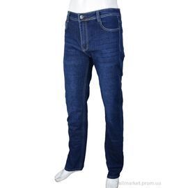 Джинси чоловічі Весна/осінь BR9403 blue (8 шт. р.сітка36-46) "Baron" недорого оптом від прямого постачальника