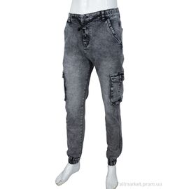 Джинси чоловічі Весна/осінь 8839 grey (8 шт. р.сітка29-36) "Baron" недорого оптом від прямого постачальника