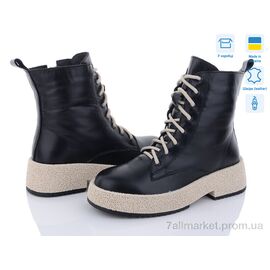 Фотография Ботинки женские стильные зима 2401-12 (8 пар р.36-41) "Fat Fox-Tamei" недорого оптом от прямого поставщика