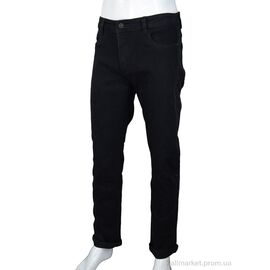 Джинси чоловічі Весна/осінь L330-1 black (8 шт. р.сітка29-38) "Baron" недорого оптом від прямого постачальника