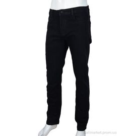 Джинси чоловічі Весна/осінь Z320-4 black (8 шт. р.сітка32-40) "Baron" недорого оптом від прямого постачальника