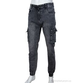Джинси чоловічі Весна/осінь 8841 grey (8 шт. р.сітка32-38) "Baron" недорого оптом від прямого постачальника