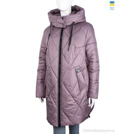 Куртка жіноча Зима Zarina d.pink (6 шт. р.сітка50-60) "Tatiana-DIVO" недорого оптом від прямого постачальника